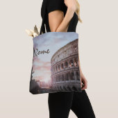 Rome Oude Architectuur zonsondergang stadsbeeld Tote Bag (Dichtbij)