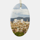Rome panorama dag in de zomer keramisch ornament (Rechts)