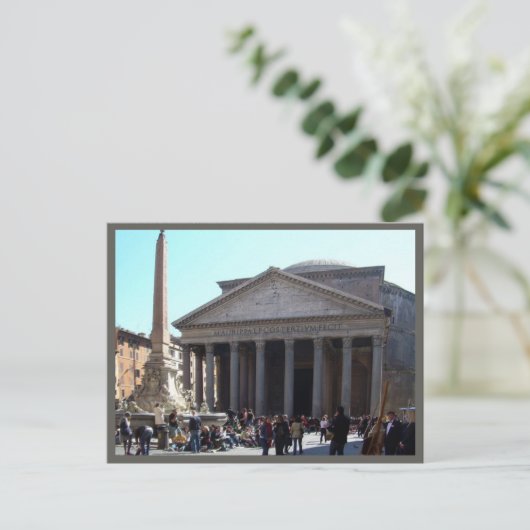 Rome (Pantheon) Briefkaart (Staand voorkant)