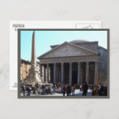 Rome (Pantheon) Briefkaart (Voorkant / Achterkant)