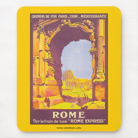 Rome par le trein deluxe muismat (Voorkant)