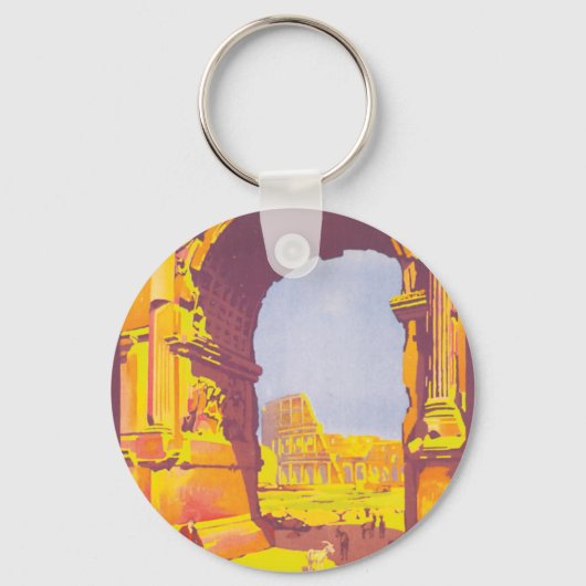 Rome par le trein deluxe sleutelhanger (Voorkant)