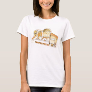 Rome. Particuliere baden T-shirt