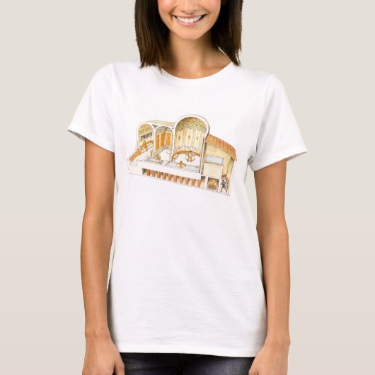 Rome. Particuliere baden T-shirt (Voorkant)