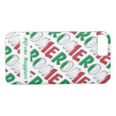 Rome Patroonvlag Italiaanse kleuren naam toevoegen Case-Mate iPhone Case (Achterkant (Horizontaal))