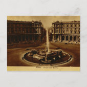 Rome, Piazza dell' Esedra 1890 Briefkaart (Voorkant)
