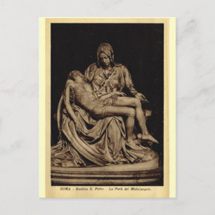 Rome, Pieta, van Michelangelo Briefkaart