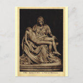 Rome, Pieta, van Michelangelo Briefkaart (Voorkant)