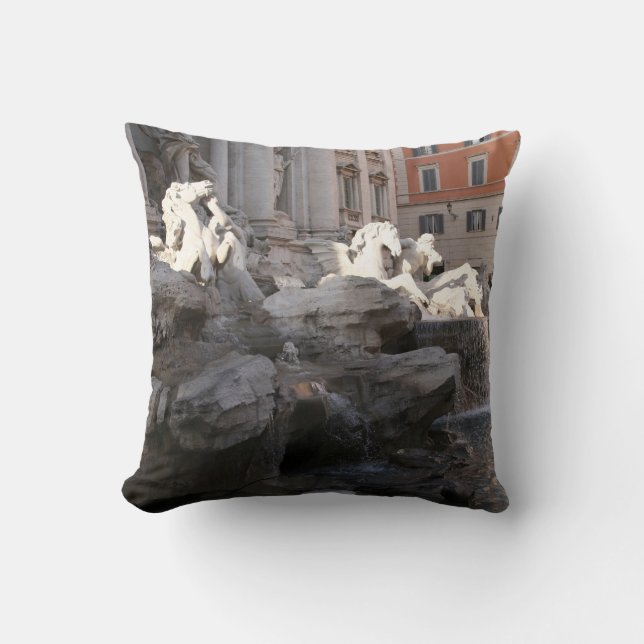 Rome Pillow Coliseum Trevi Kussen (Voorkant)