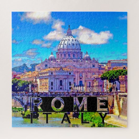 Rome Plein Puzzel Legpuzzel (Verticaal)