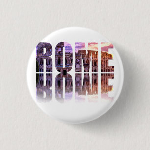 Rome-plein Ronde Button 3,2 Cm