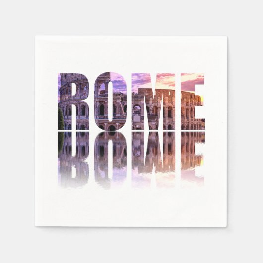 Rome-plein Servet (Voorkant)