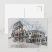 Rome Postcard – Through Centuries, Through Legends Briefkaart (Voorkant / Achterkant)