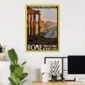 Rome Poster (Thuiskantoor)