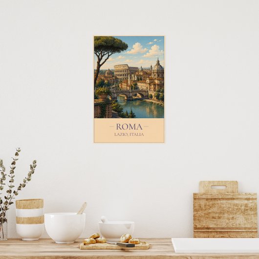 Rome Poster (Keuken)