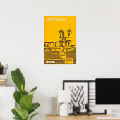 Rome Print Italië Kunst Alitalia Reisposter (Thuiskantoor)