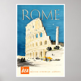 Rome Print Italië Reisposter Romeinse Kunst (XR367