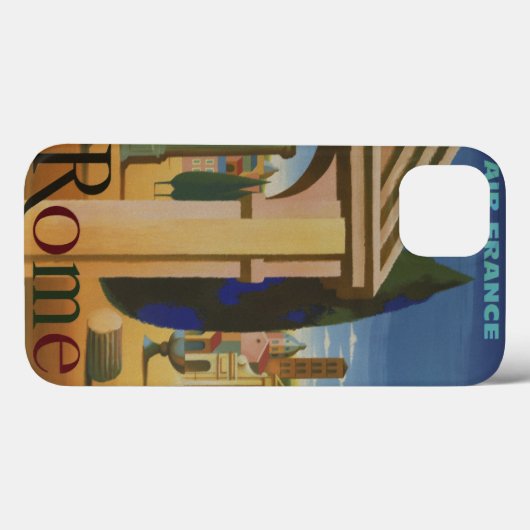  Rome-reisposter Case-Mate iPhone Case (Achterkant (horizontaal))