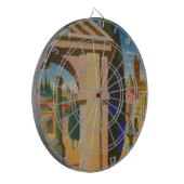  Rome-reisposter Dartbord (Voorkant Links)