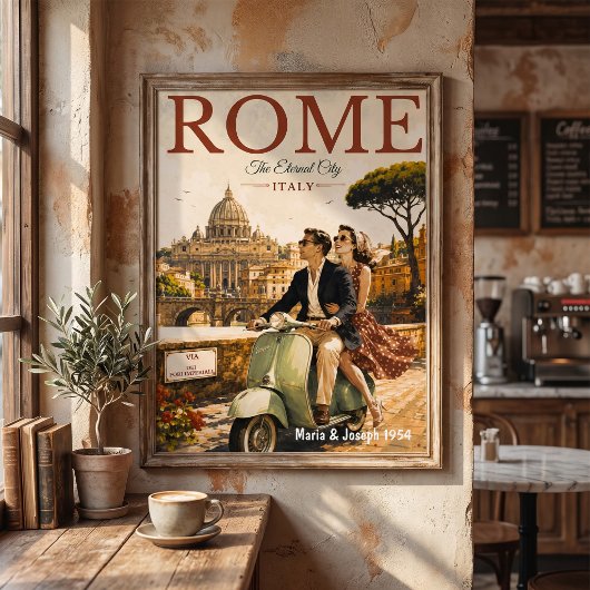 Rome reisposter Italië toerisme Perfect Poster