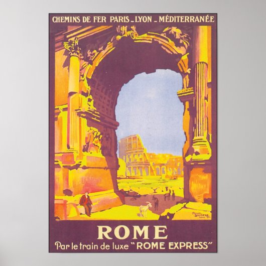 Rome-reisposter Poster (Voorkant)