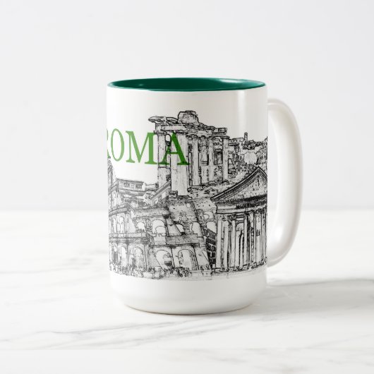 rome - reissouvenir - mok koffie (Voorkant rechts)