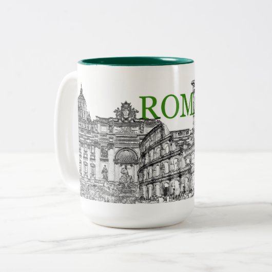 rome - reissouvenir - mok koffie (Voorkant links)