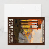  Rome - Reizen naar Italië Briefkaart (Voorkant / Achterkant)