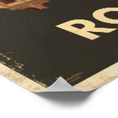 Rome Reizen Poster (Hoek)