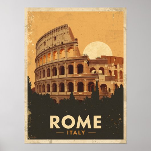 Rome Reizen Poster (Voorkant)