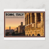 Rome - Roman Forum Sunset Briefkaart (Voorkant)