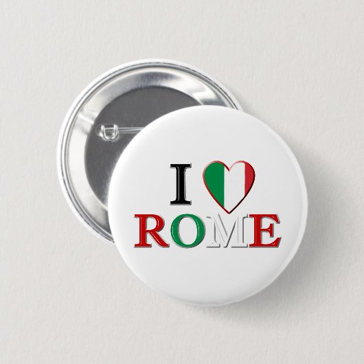 Rome Ronde Button 5,7 Cm (Voorkant /achterkant)