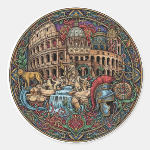 ROME RONDE STICKER