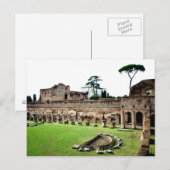 Rome ruïne briefkaart (Voorkant / Achterkant)