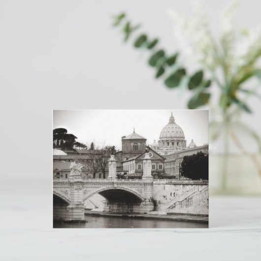 Rome, San Peter Square Briefkaart (Staand voorkant)