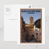 Rome - Santa Maria in Trastevere Briefkaart (Voorkant / Achterkant)