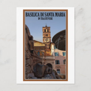 Rome - Santa Maria in Trastevere Briefkaart