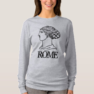 ROME, shirten reizen, tekst toevoegen T-shirt