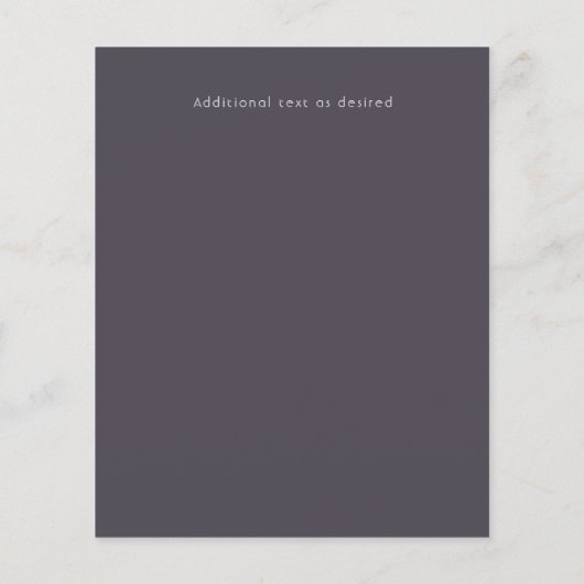 Rome Silhouette Trouw Uitnodigingen Handgetekend B (Achterkant)