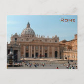 Rome - Sint-Peter Basilica Briefkaart (Voorkant)