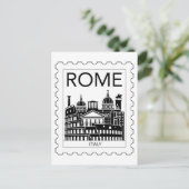 Rome Souvenir Italië Postzegel Briefkaart (Staand voorkant)