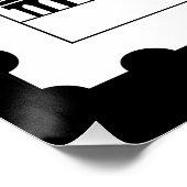 Rome Souvenir Italië Postzegel Perfect Poster (Hoek)