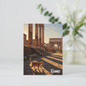 Rome Spaanse Stappen Italië Reizen Briefkaart (Staand voorkant)