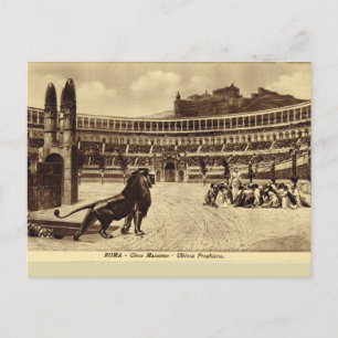 Rome, Spelen in de Circus Maximus Briefkaart