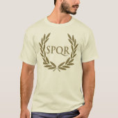 Rome SPQR Roman Senate Seal T-shirt (Voorkant)