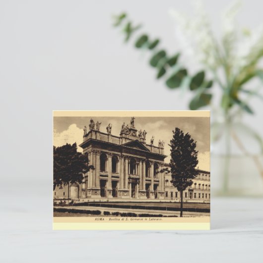 Rome, St. John in Lateran Briefkaart (Staand voorkant)