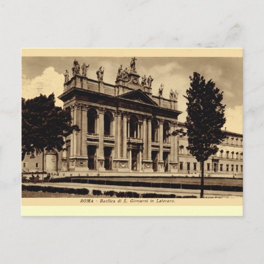 Rome, St. John in Lateran Briefkaart (Voorkant)