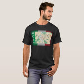 Rome stadsplattegrond t-shirt (Voorkant volledig)