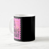 Rome Stempel Sticker Koffiemok (Voorkant links)