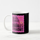 Rome Stempel Sticker Koffiemok (Links)